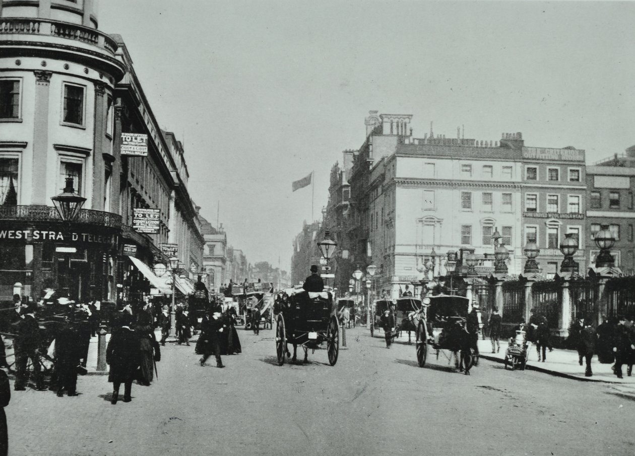 A costa (oeste), 1895 de English Photographer