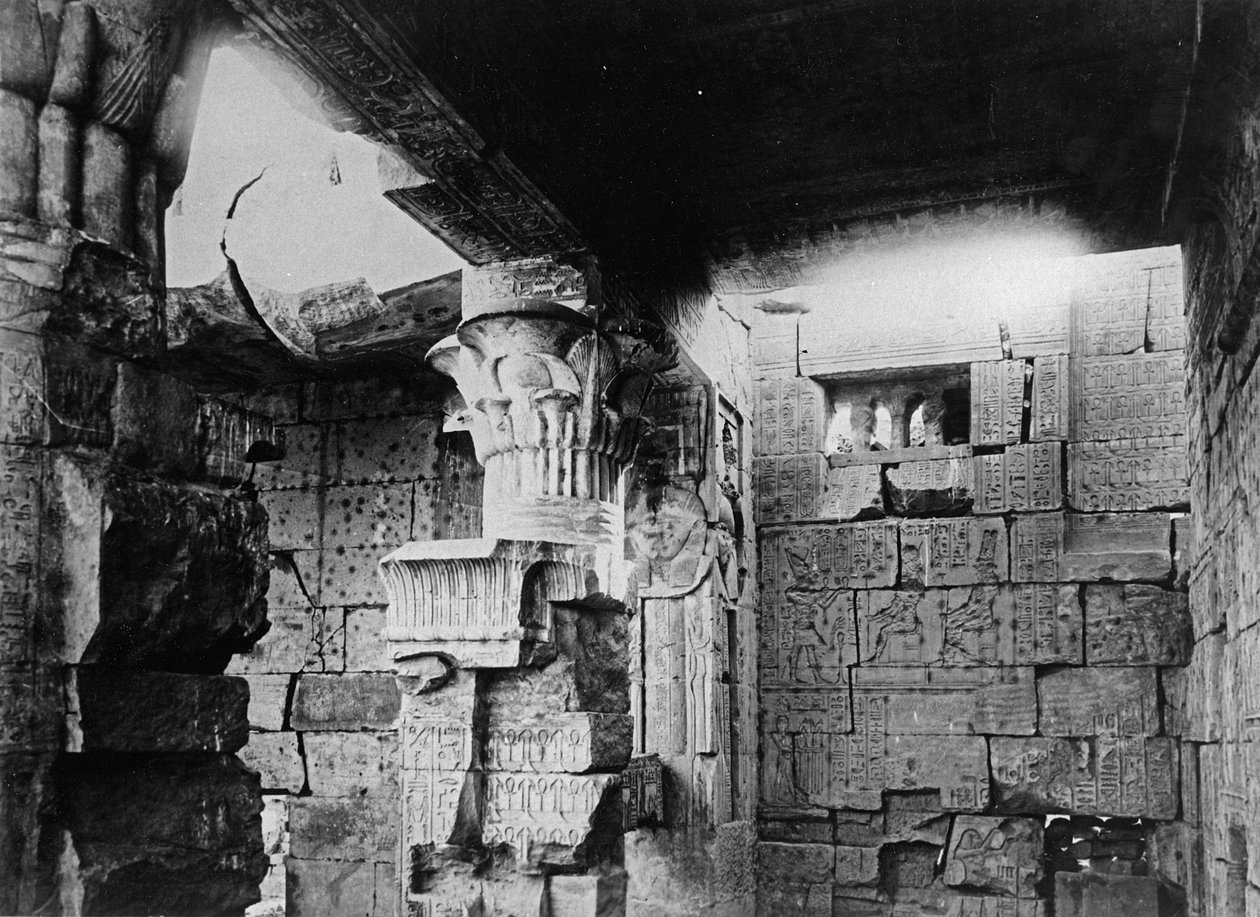 O templo de Hathor de English Photographer