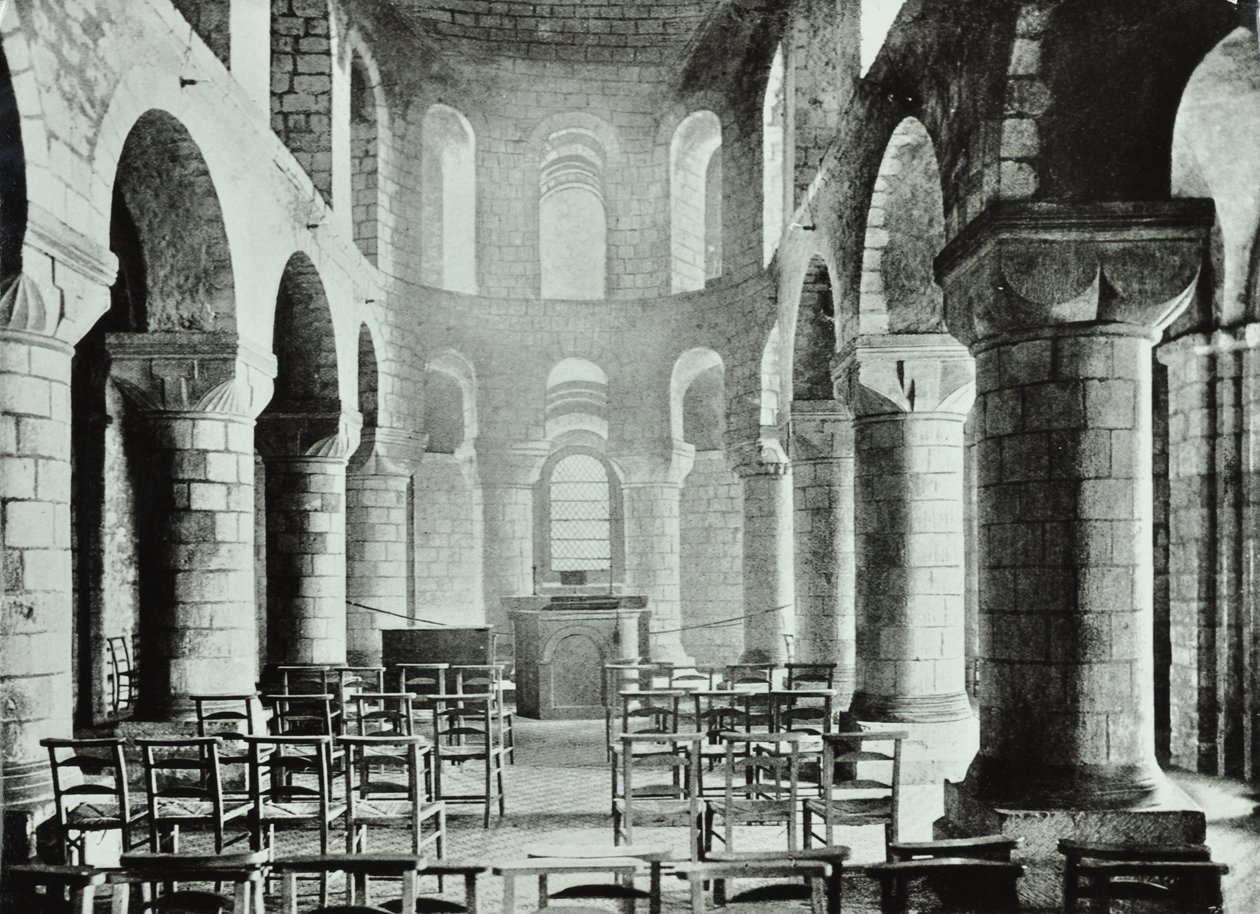 Torre de Londres, Tower Hill: Capela de São João, 1890 de English Photographer