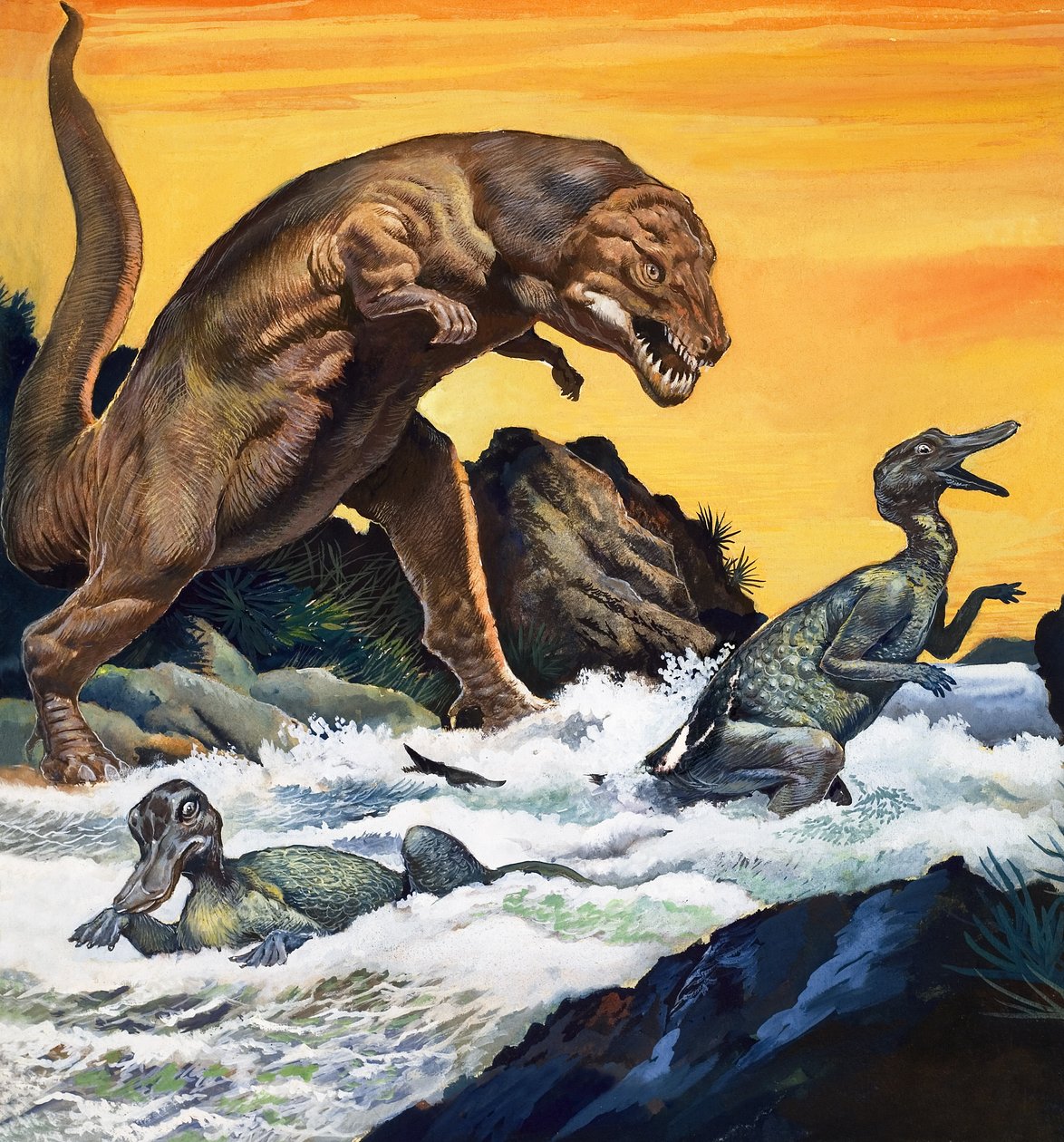 Tiranossauro Rex, de "Em Busca dos Dinossauros de English Photographer