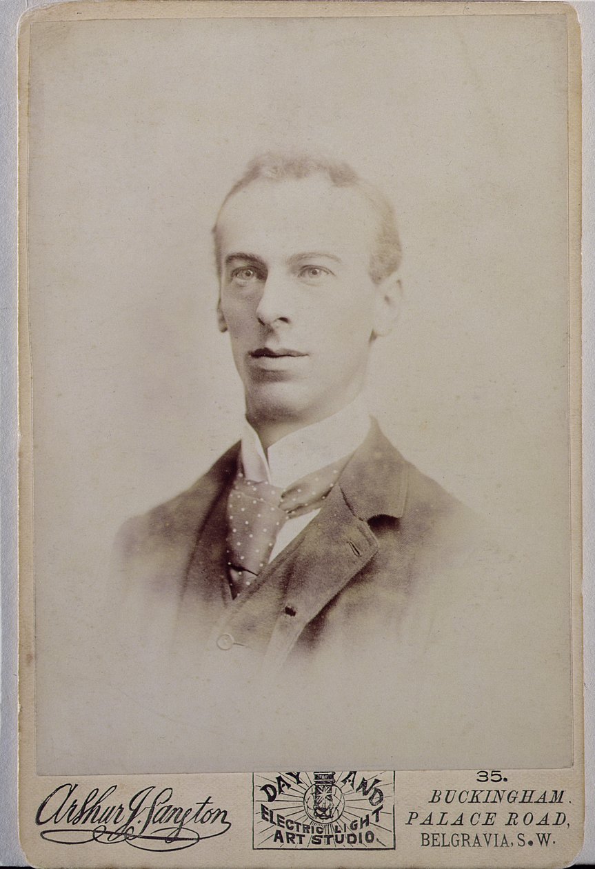 Retrato de Arthur Rackham (1867-1939) (foto sépia) de English Photographer English Photographer