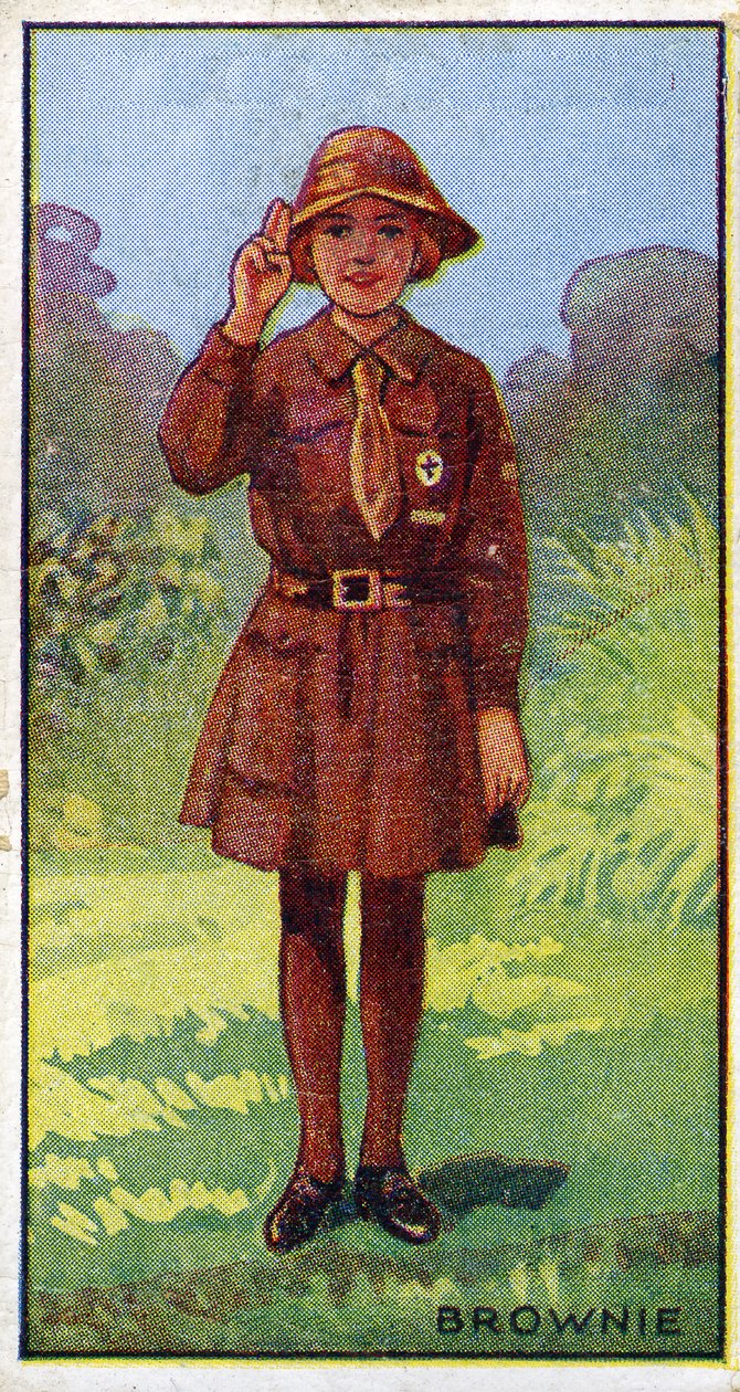 Um brownie de 1923 de English School