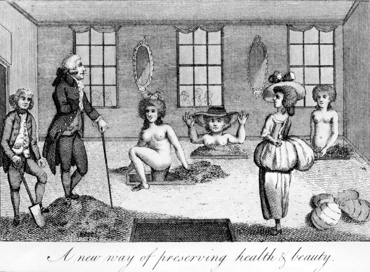 Uma nova maneira de preservar a saúde e a beleza, 1786 de English School