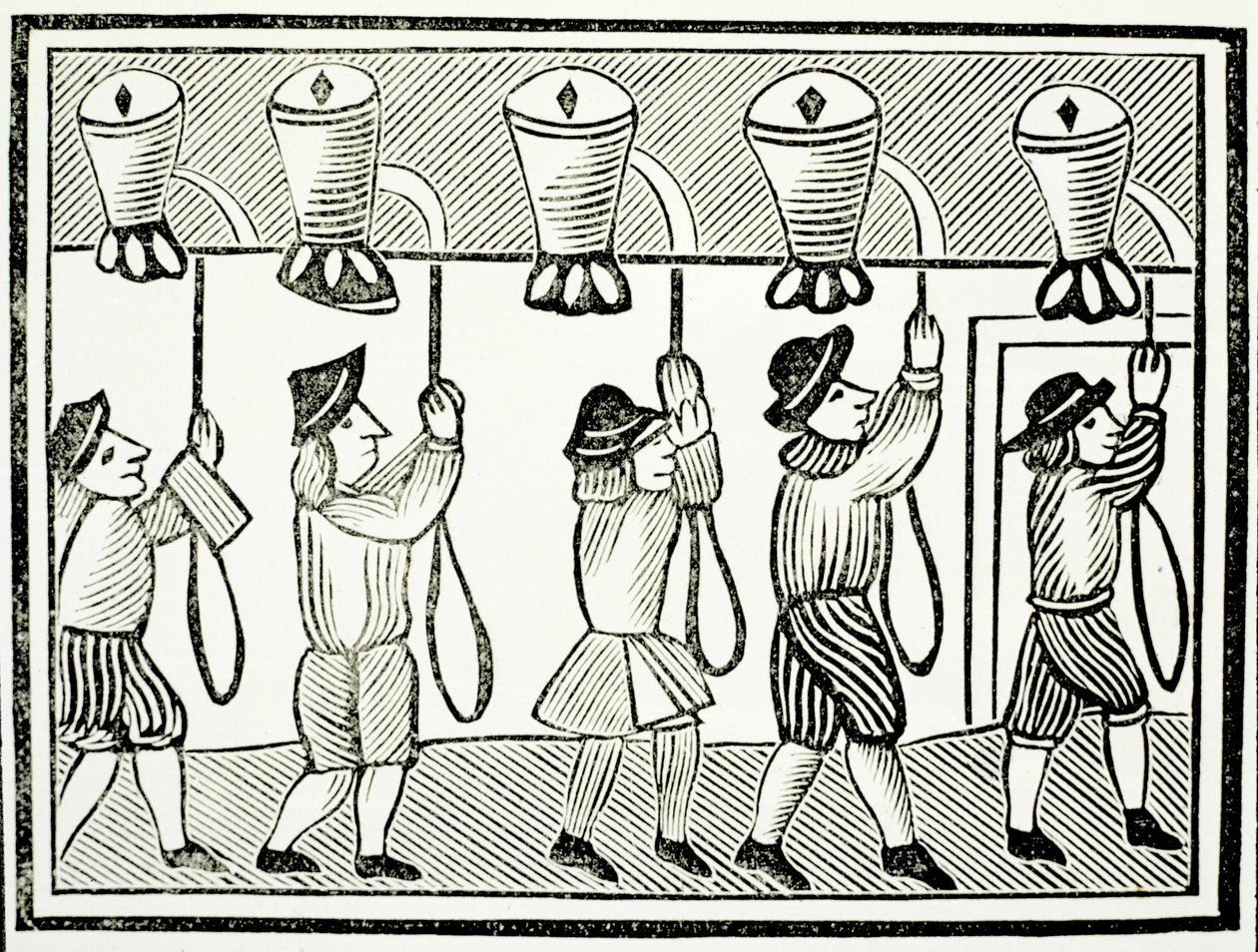 A Peal of Church Bells, de uma coleção de panfletos sobre esoterica, século c.16 de English School