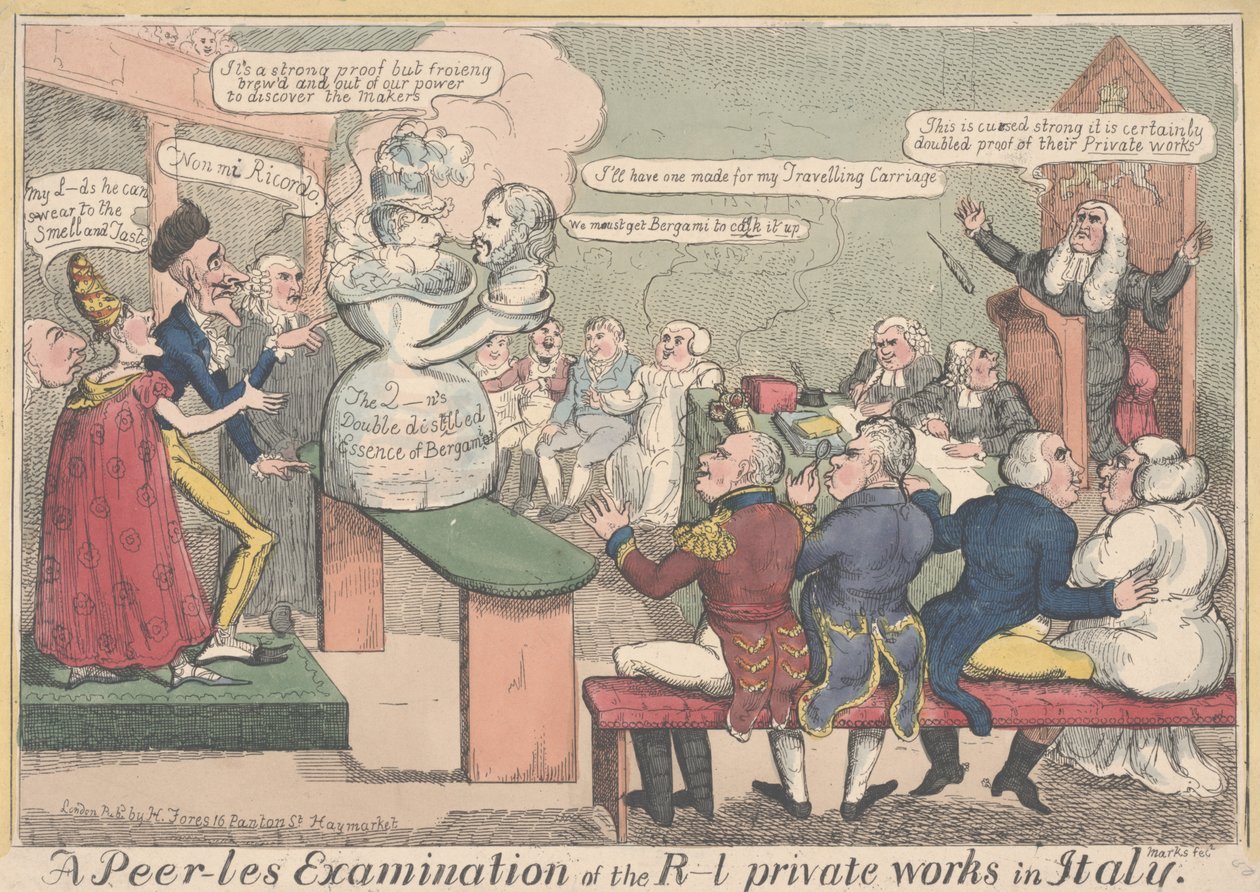 Um exame sem pares: A Peer-les Examination of the R-l Works in Italy (gravura a cores) de English School