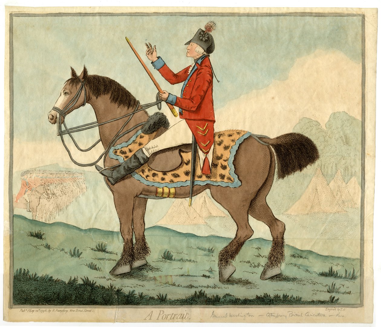 "Um Retrato" [George Washington] de English School