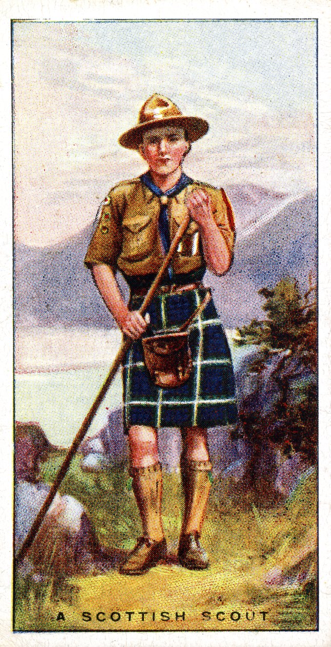 Um escoteiro escocês, 1929 de English School