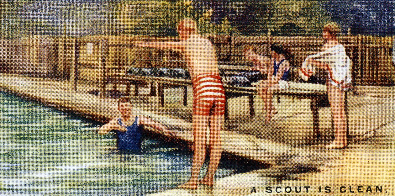 Um escoteiro é limpo, 1929 de English School
