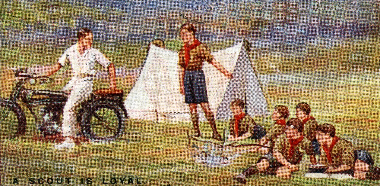 Um escoteiro é leal, 1929 de English School