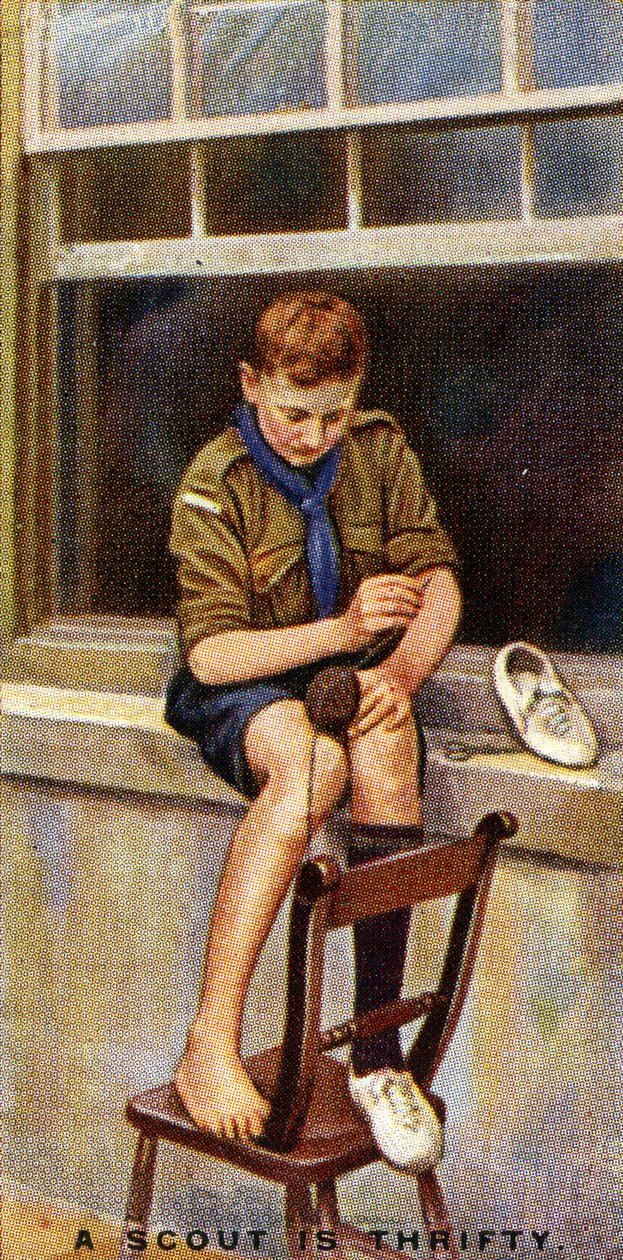 Um escoteiro é parcimonioso, 1929 de English School