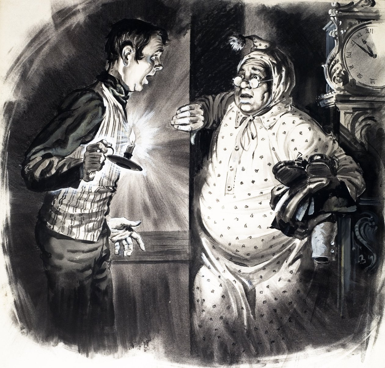 Um Estranho no Quarto, de "The Pickwick Papers de English School