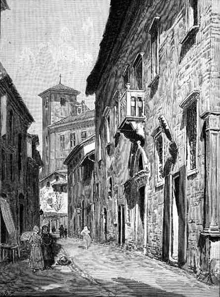 A Street in Ravenna, Itália, de 