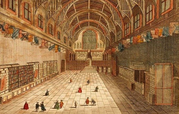 A View of the Inside of Westminster Hall (gravação) de English School