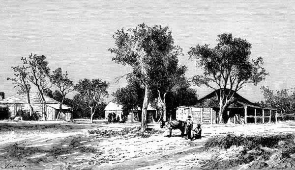 A Village on the Darling Downs, Queensland, Austrália, de 