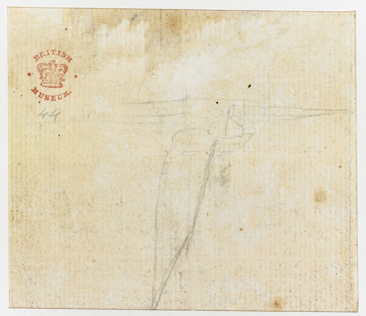 Acrescentar. 15508, f.44v, A sketch, de 