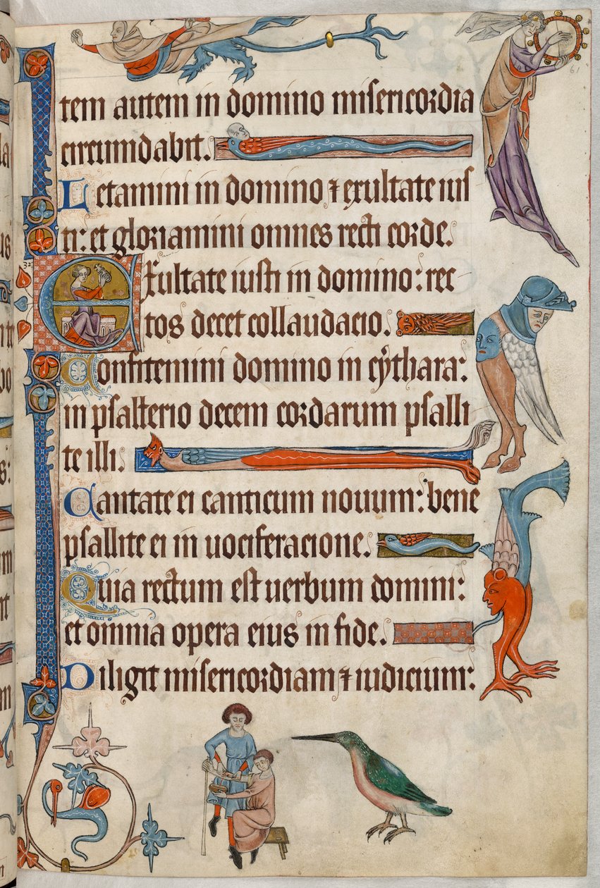 Acrescentar. 42130, f.61, Doutor sangrando um paciente, de 