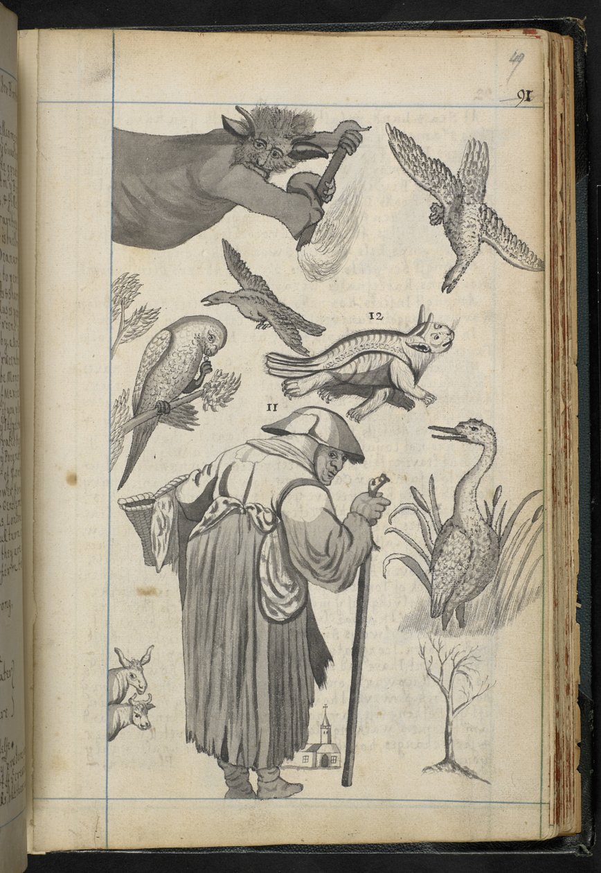 Acrescentar MS 32496 f.49r Ilustração de 