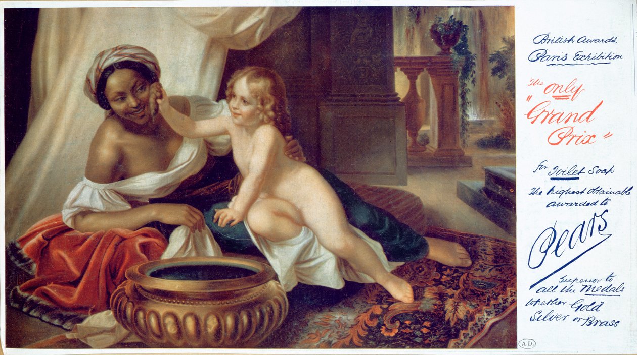 Propaganda para o sabonete Pears, 1898 de English School