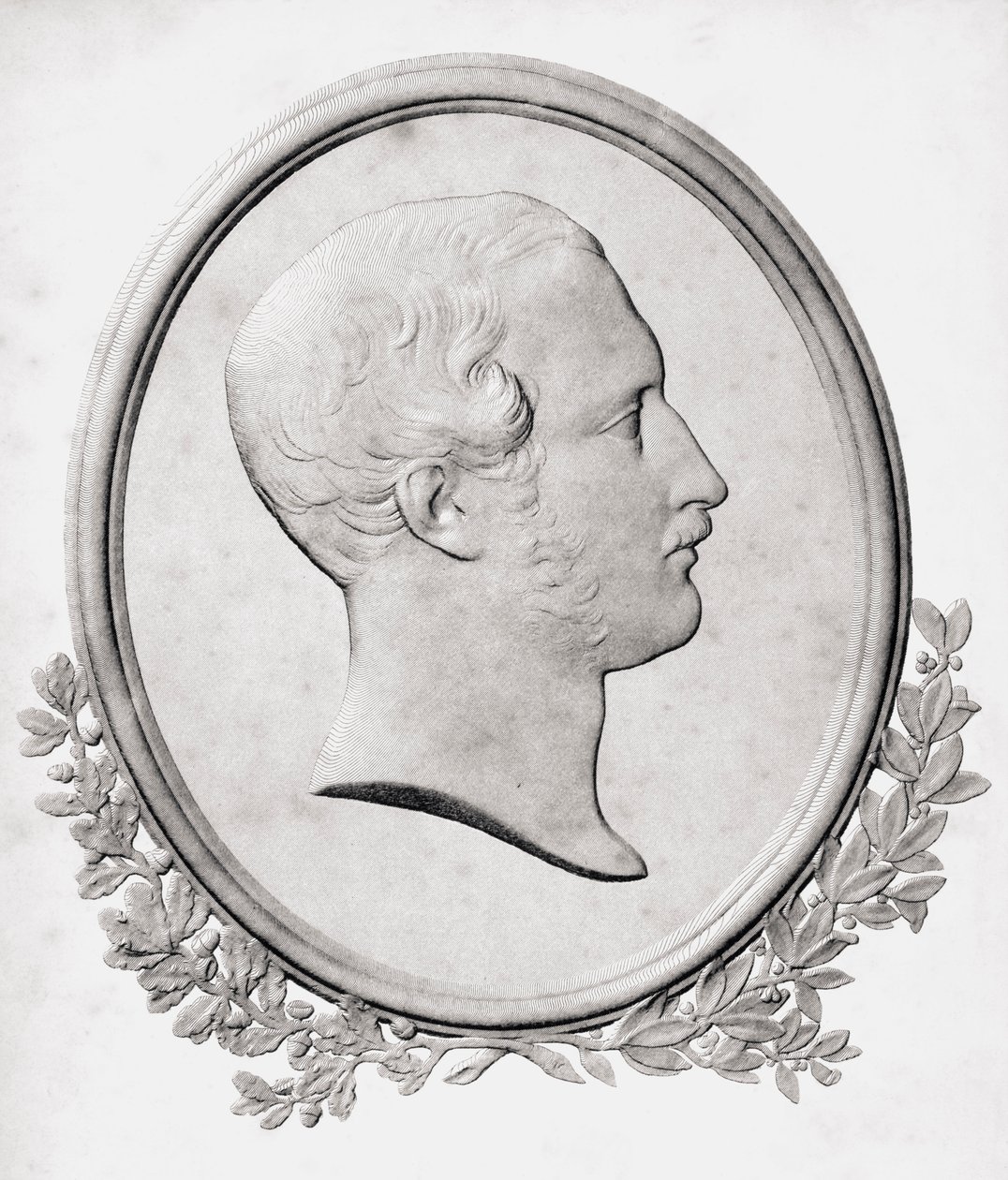 Albert, Príncipe Consorte da Grã-Bretanha e Irlanda, gravado por C. Chabot, de "Old England&39;s Worthies" de Lord Brougham e outros, publicou Londres, em 1880 de English School