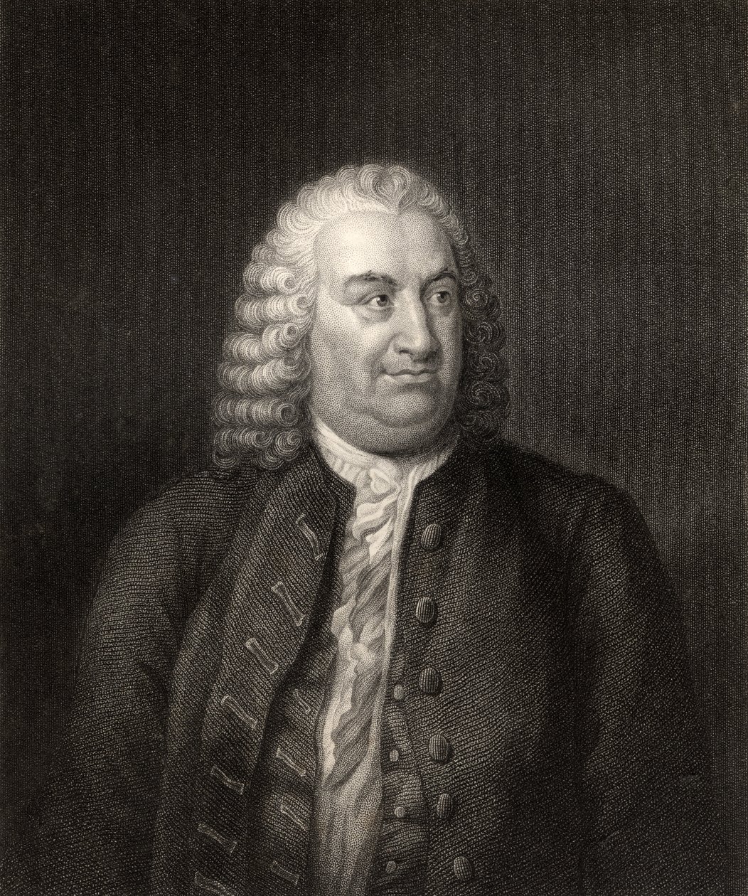 Albert de Haller, gravado por W. Holl, da &39;National Portrait Gallery, Volume III&39;, publicado em 1820 de English School