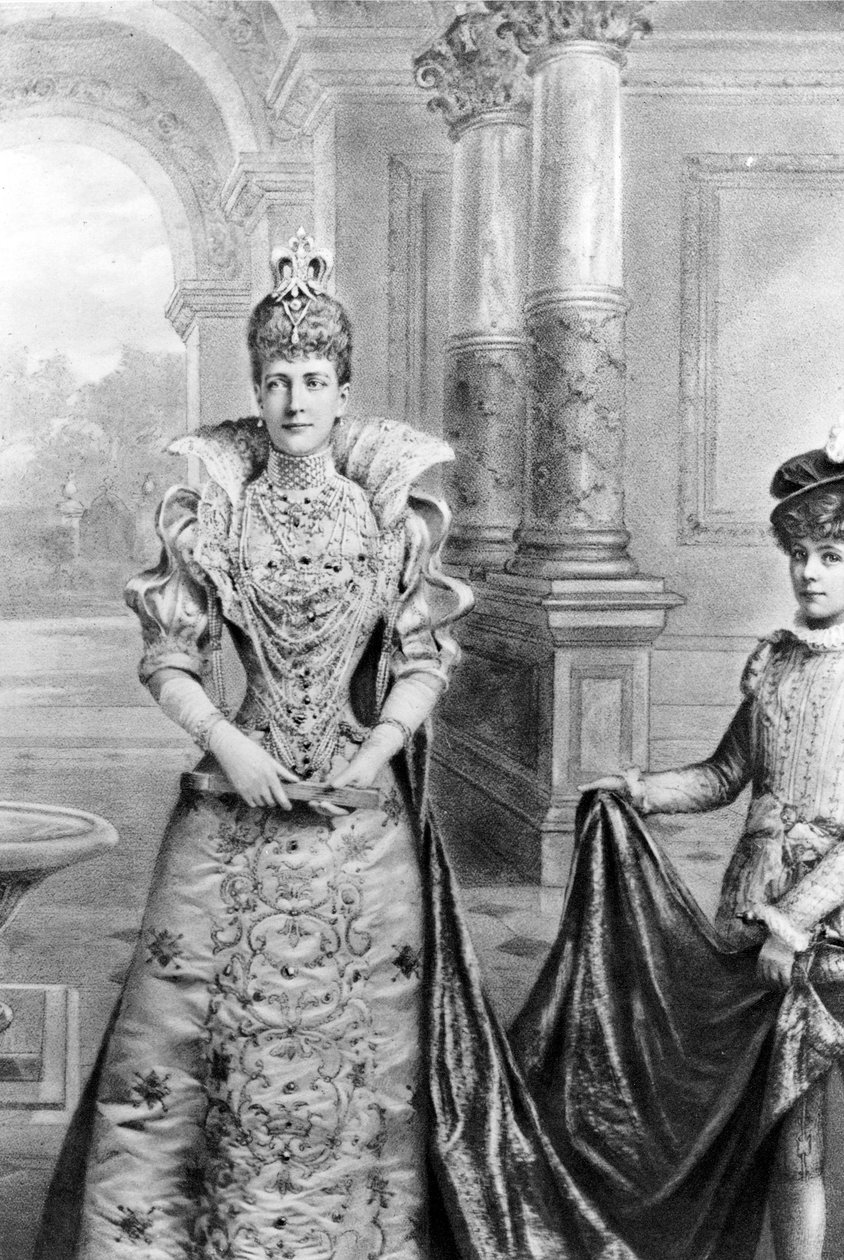 Alexandra da Dinamarca, Rainha Consorte do Reino Unido e os Domínios Britânicos, século XIX de English School