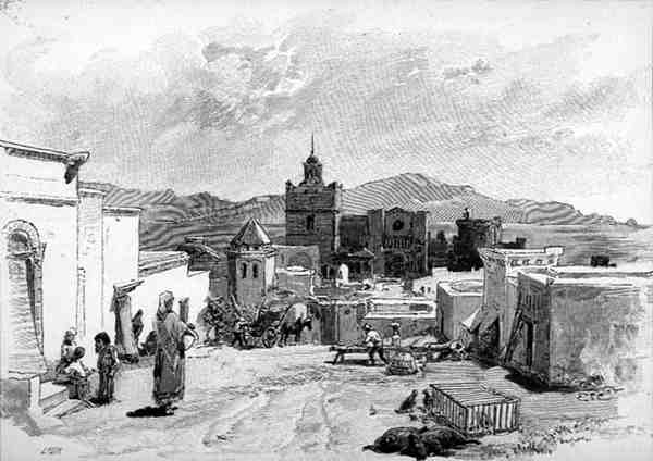 Almeria Cathedral, Almeria, Espanha, de 