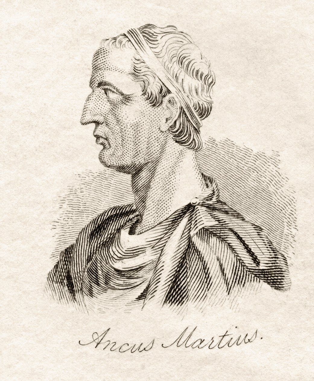 Marcius, do Dicionário Histórico de Crabb, publicado em 1825 de English School