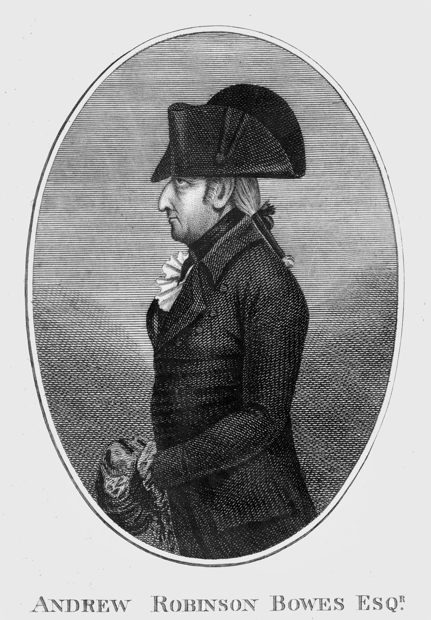Andrew Robinson Bowes (nascido em Stoney) de English School
