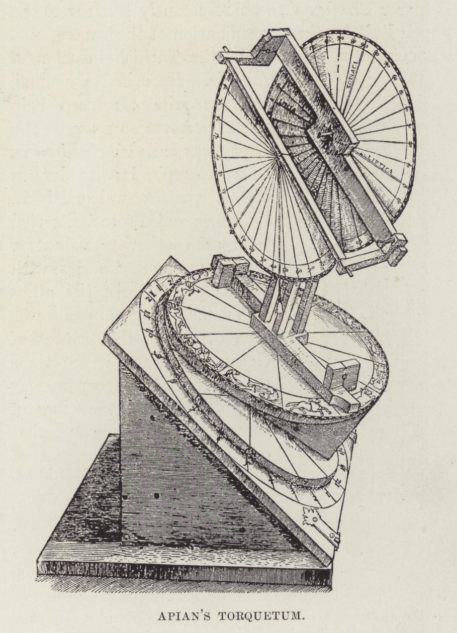Torquetum de Apian (litografia) de English School