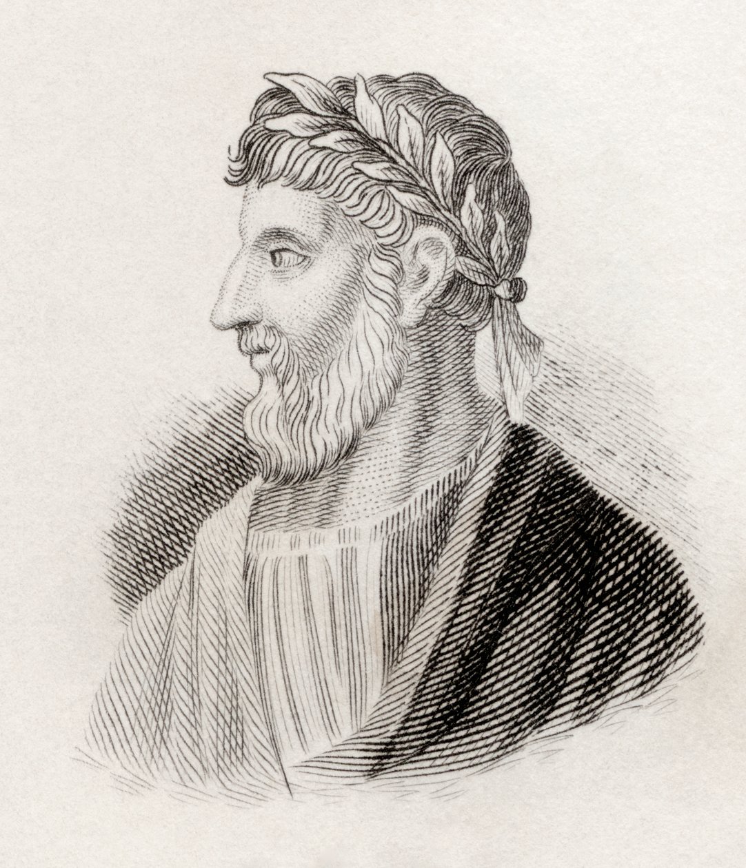 Apolônio de Tiana, do &39;Crabbes Historical Dictionary&39;, publicado em 1825 de English School
