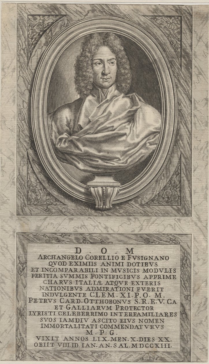 Arcangelo Corelli, c.1715 de English School