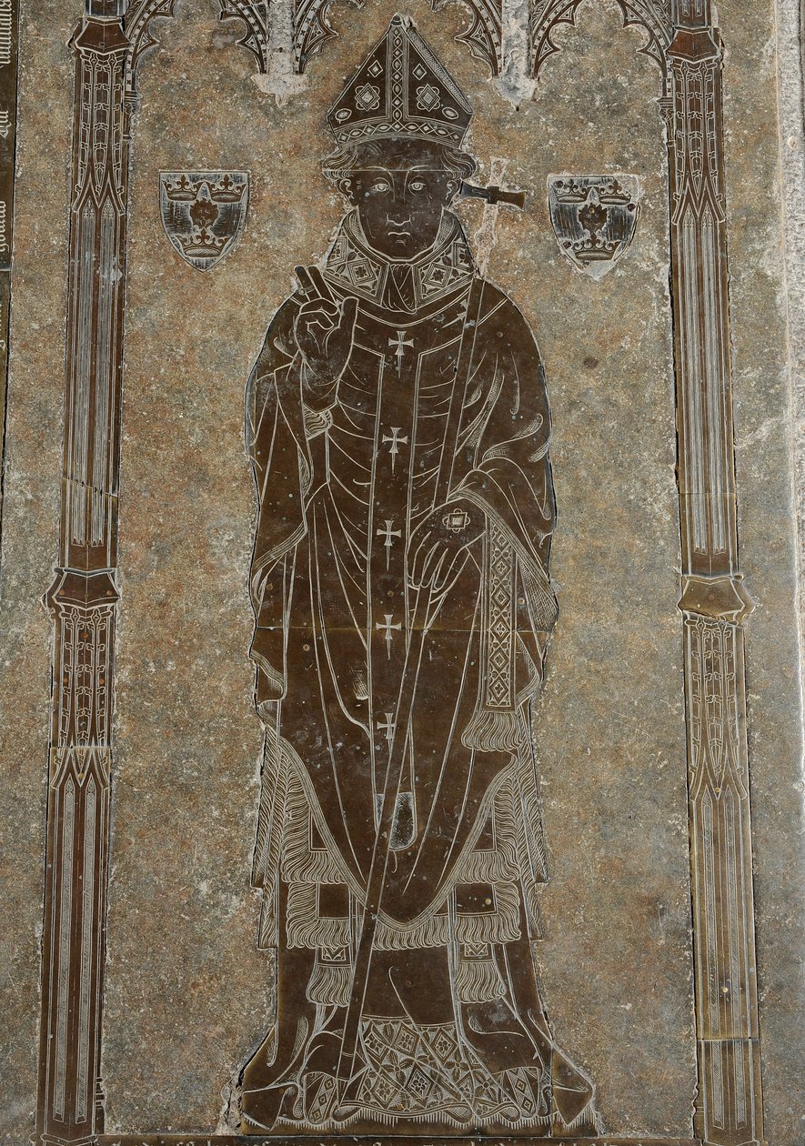 Arcebispo Thomas Cranley, 1417 (latão) de English School