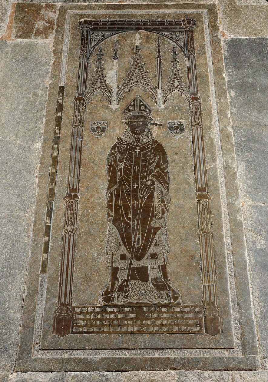 Arcebispo Thomas Cranley, 1417 (latão) de English School