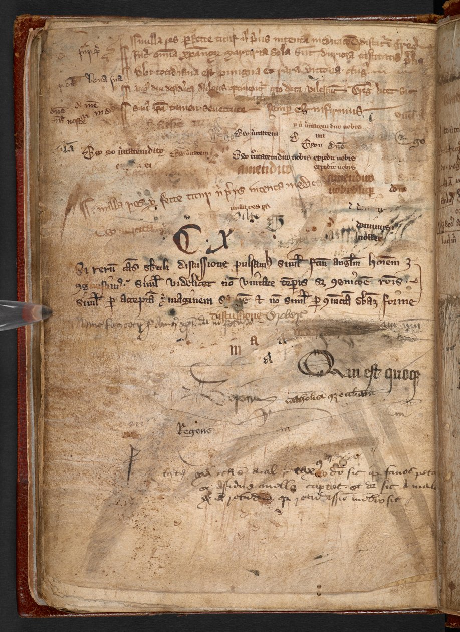 Arundel 292, f.114v Inscrição 