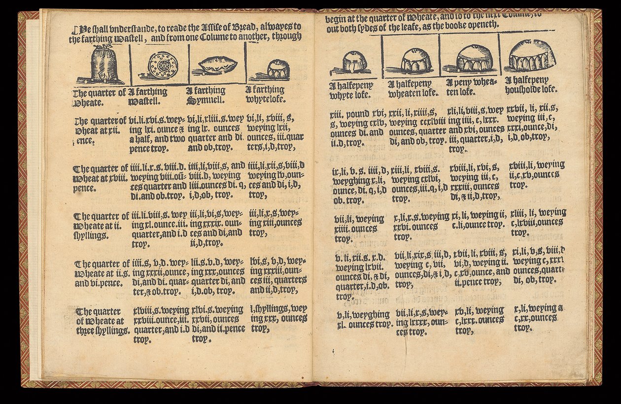 Conjunto de Pão, c.1580 de English School