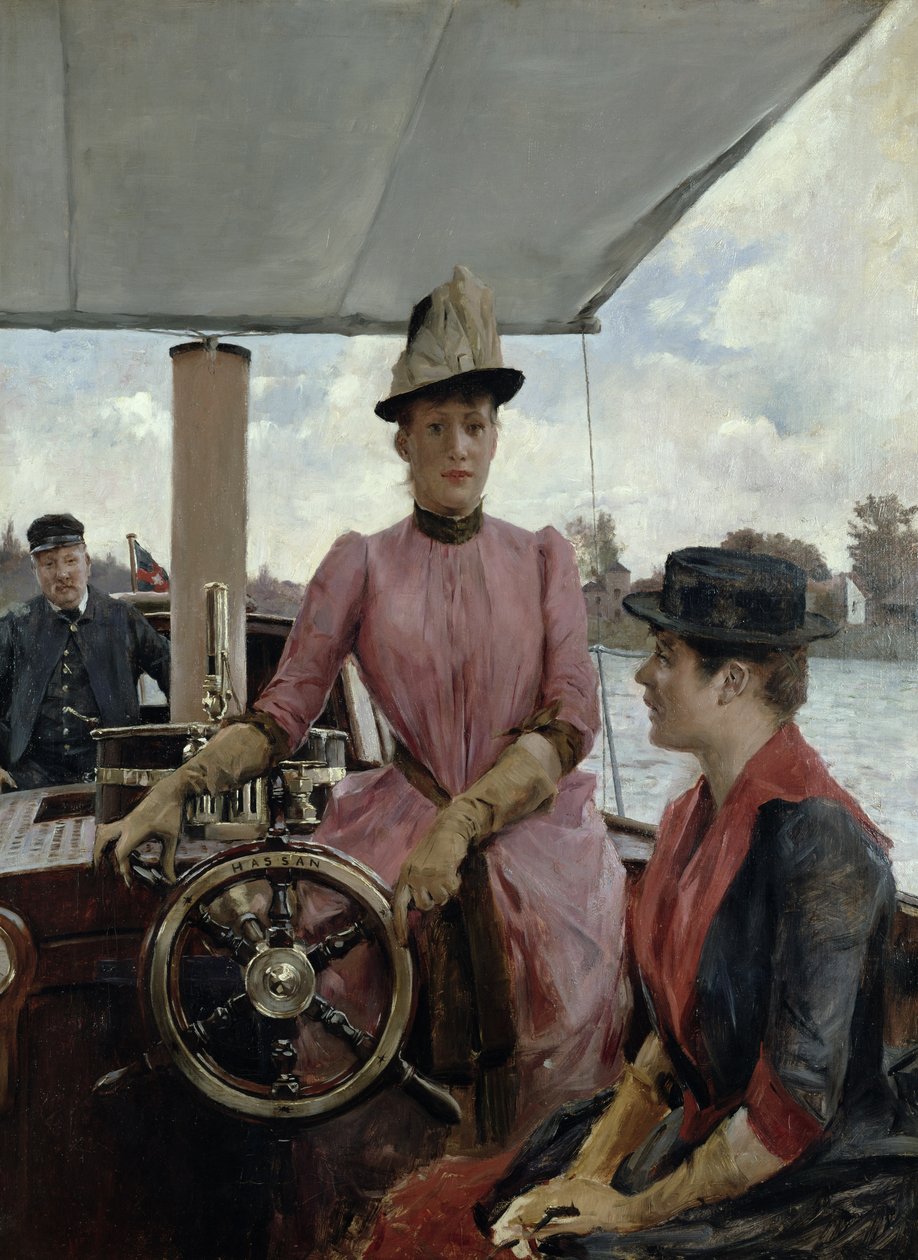 No Helm - Senhoras a bordo do Riverboat Hassan de English School