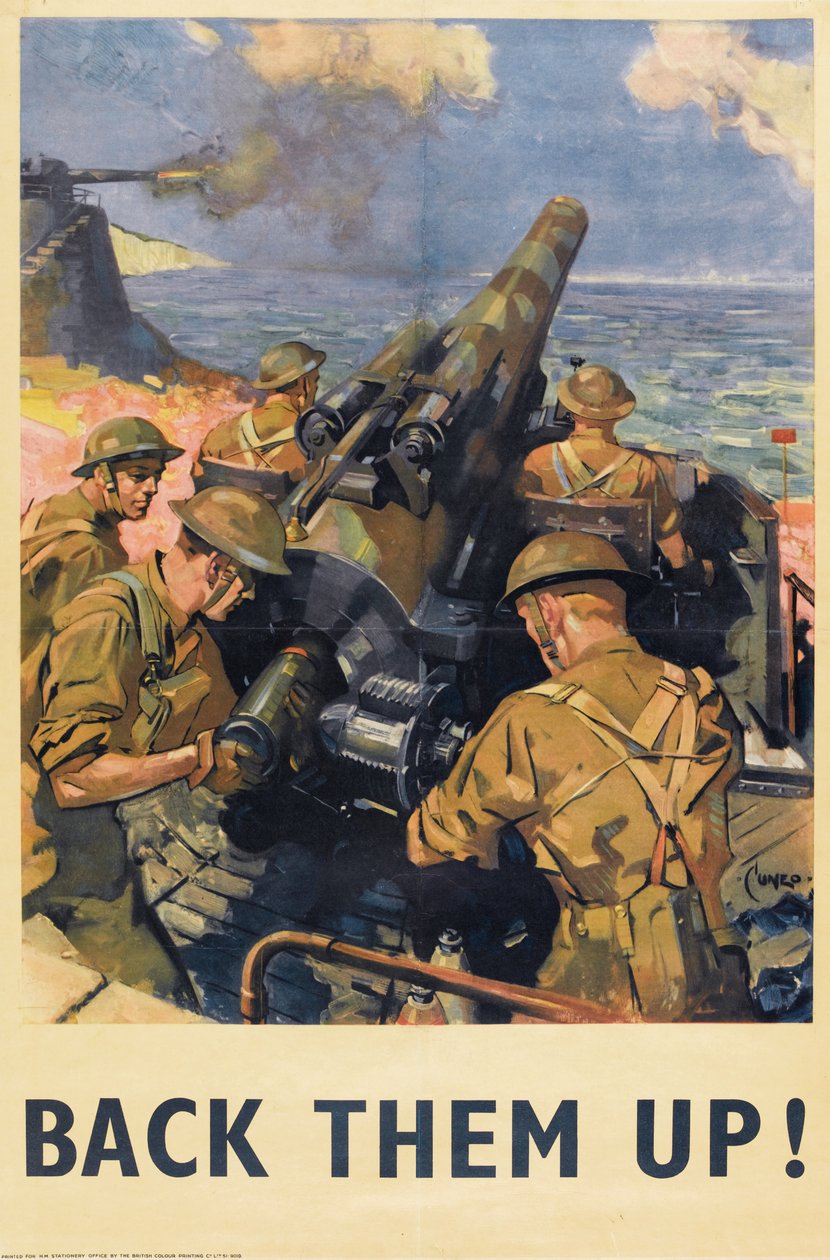 Voltar para cima! cartaz, 1941 de English School
