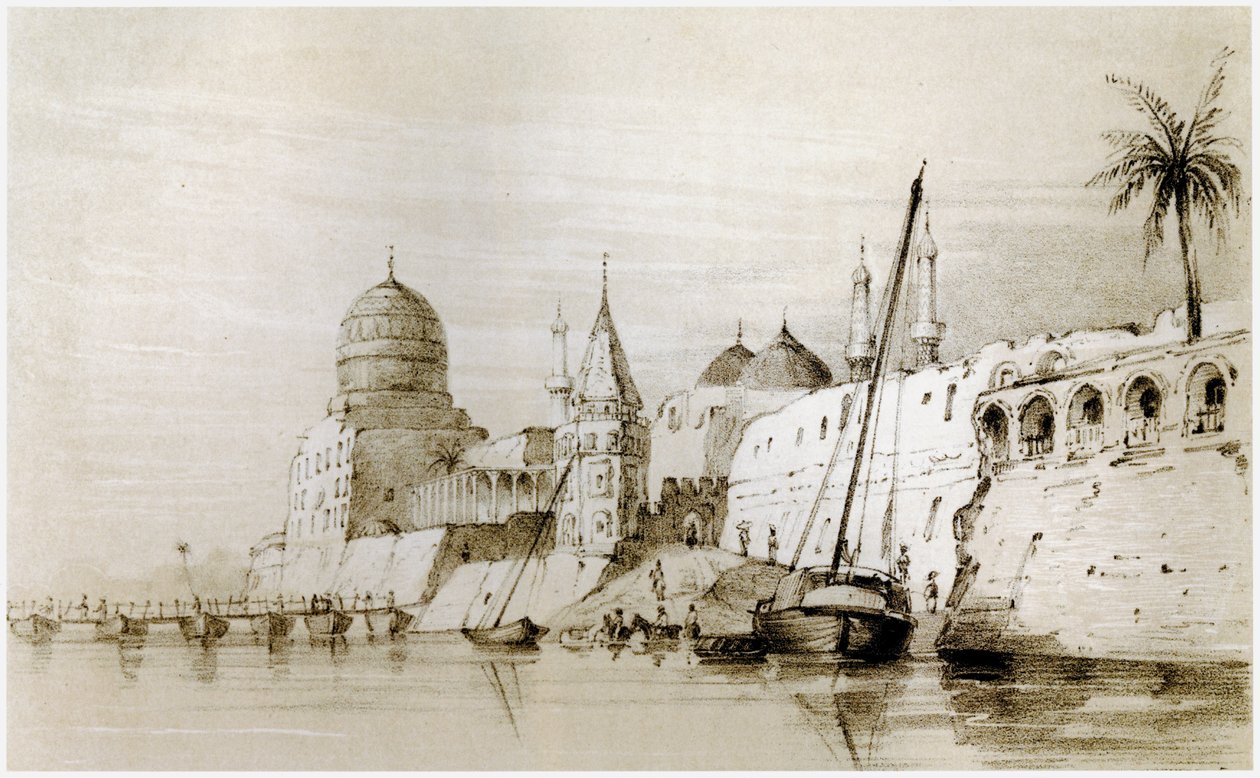 Bagdad, c.1834-37 (desenho) de English School