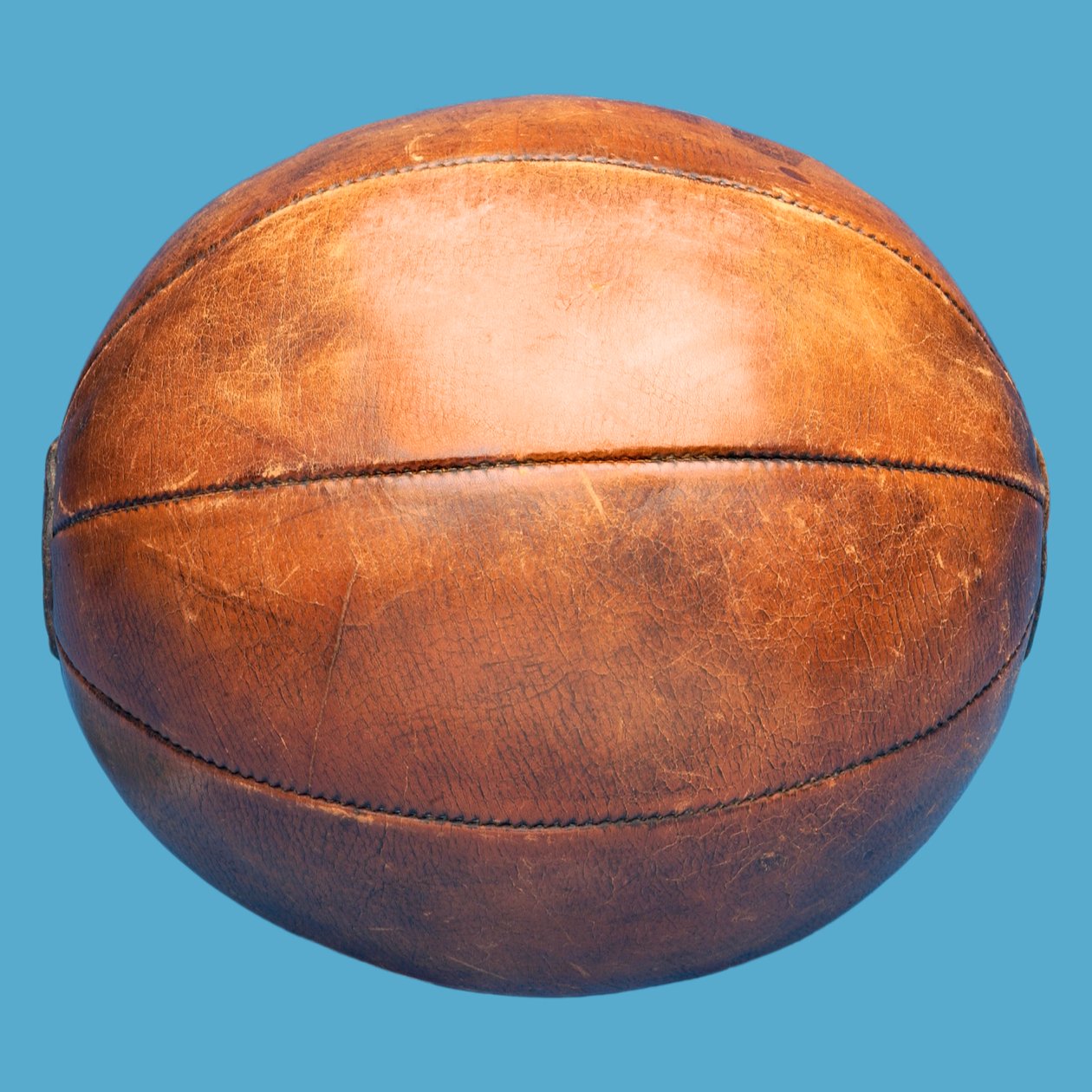 Bola de 1870 (couro) de English School
