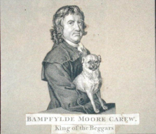Bampfylde Moore Carew (1693-c.1770) King of the Beggars (gravura) de English School