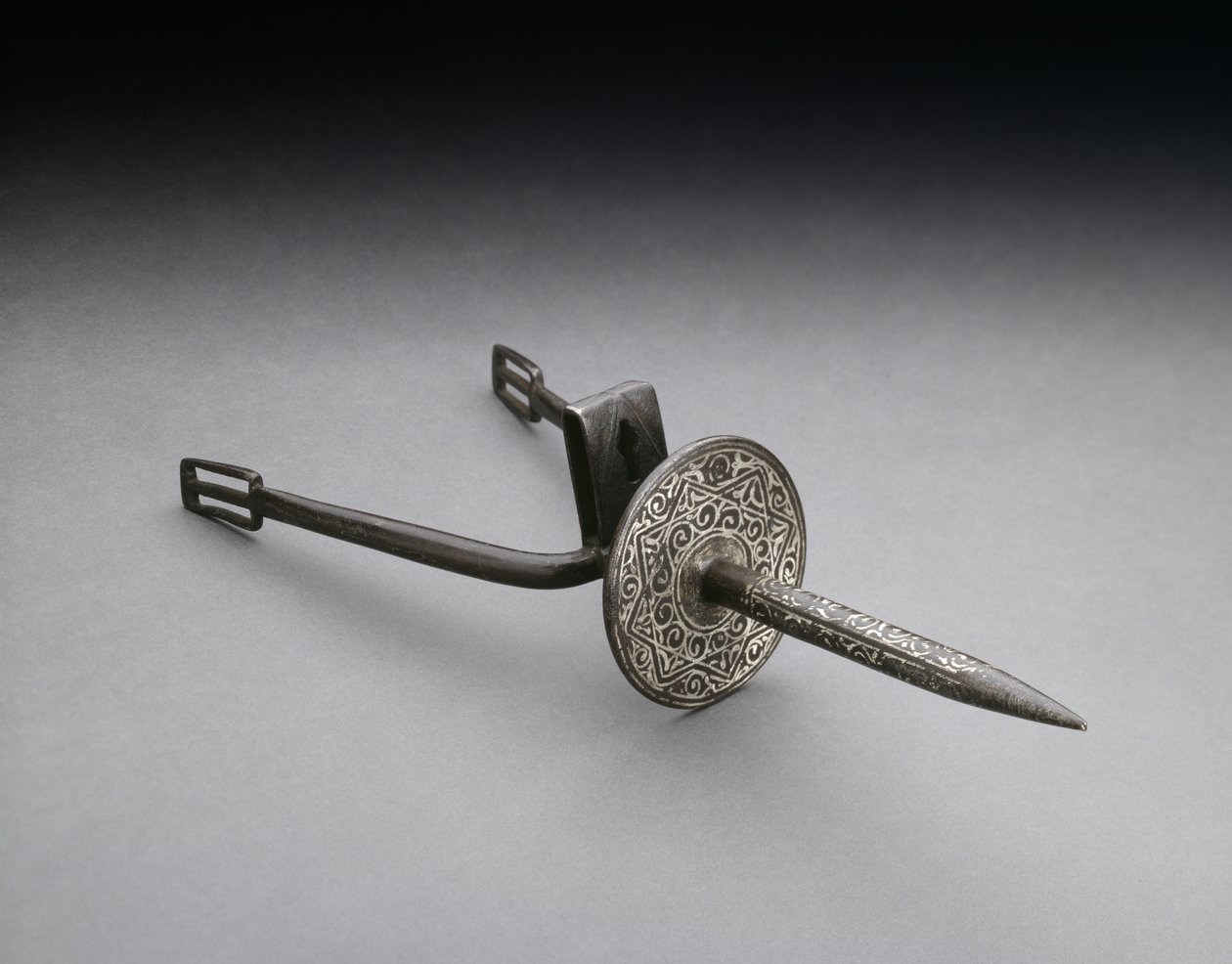 Barbary spur, século XVII (ferro) de English School