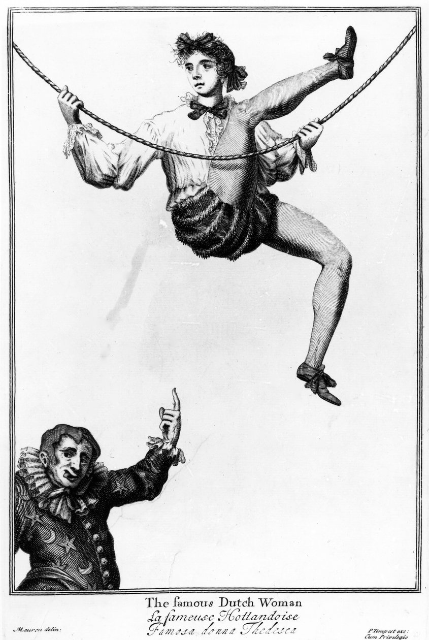 Bartholomew Fair, Londres: A famosa mulher holandesa de English School
