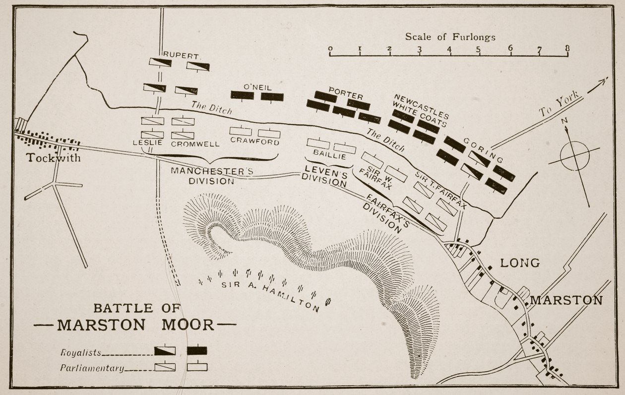 Batalha de Marston Moor de English School