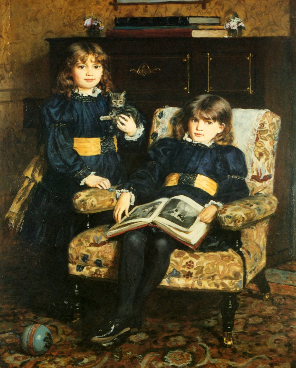 Placa de livro que representa a leitura infantil de English School