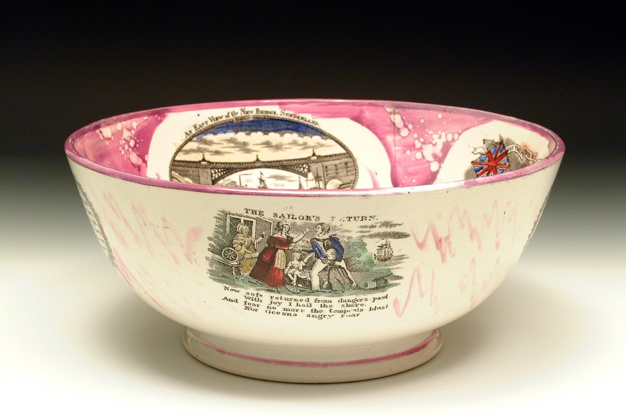 Bowl, 1860-70 de English School