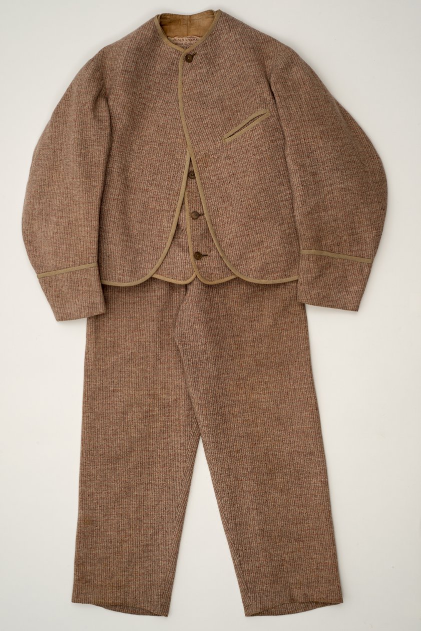 Boys Suit, c.1880 (lã tecida) de English School