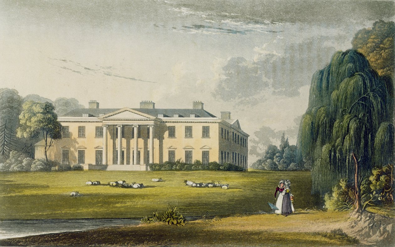 Broadlands, do Ackermanns Repository of Arts, 1825 de English School