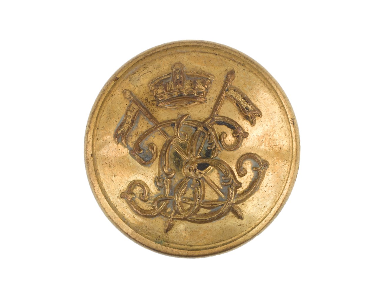Button, 9º Regimento de Lanceiros de Bengala, pré-1901 de English School
