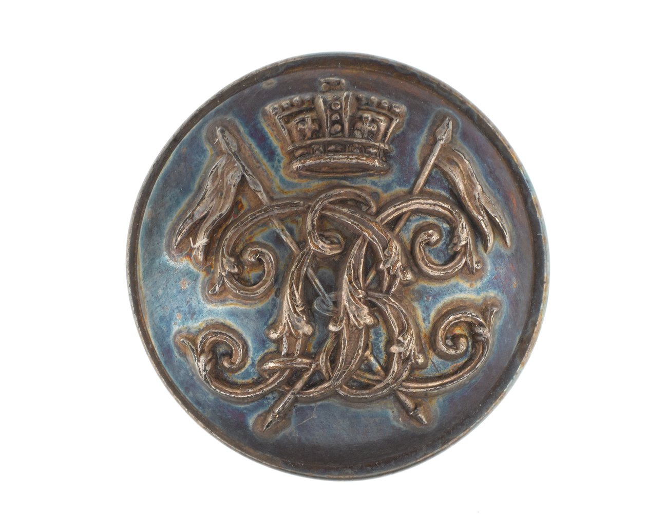 Button, 9º Regimento de Lanceiros de Bengala, pré-1901 de English School