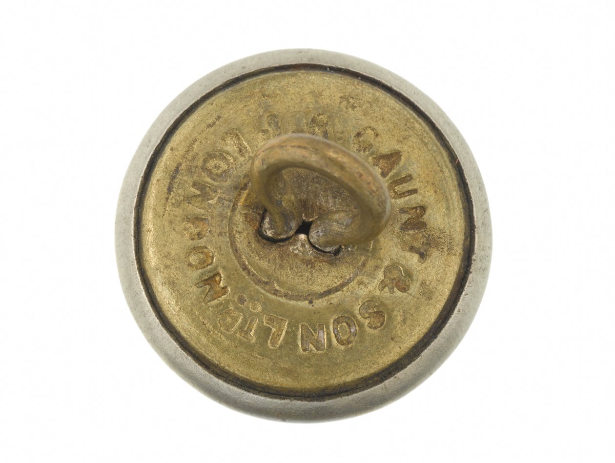 Button, Bombay Volunteer Rifles, 1901-1947 de English School